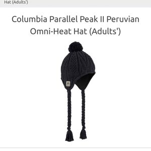 🌿🍒 Columbia Parallel Peak II Peruvian Omni - Heat hat size 0/S 🍒🌿
